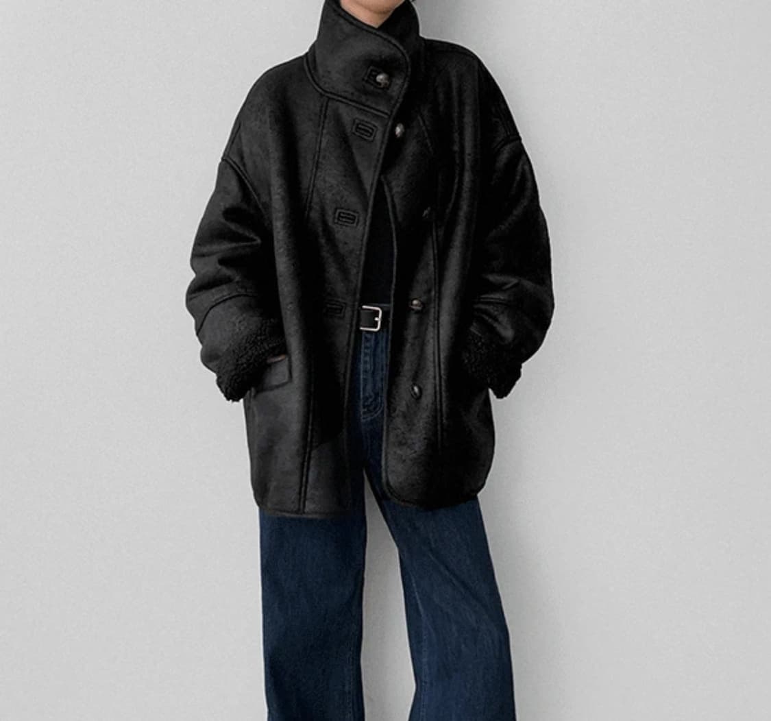 시어링 코트(인조모) 상품이미지1