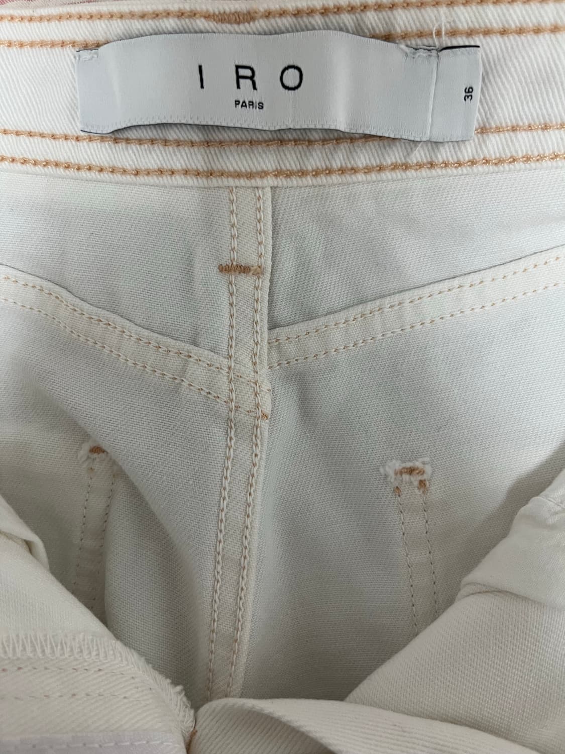 IRO 화이트 데님 상품이미지7