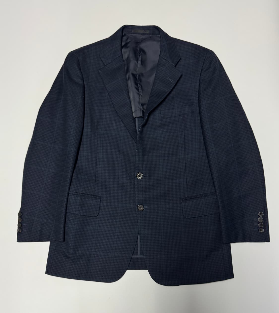 버버리 일본판 정장 블레이저 체크 자켓 M 상품이미지1