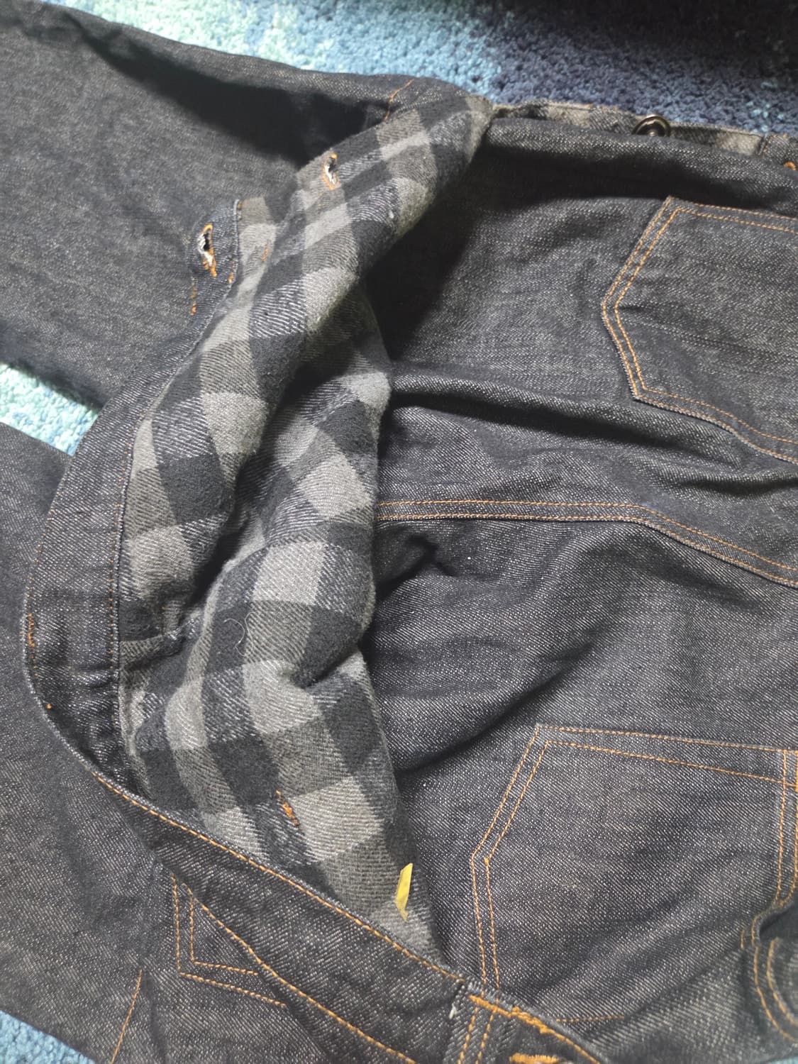 택포)TWN 더블웨이스트 똥주머니 데님 (단추부분 공지필독) 상품이미지6