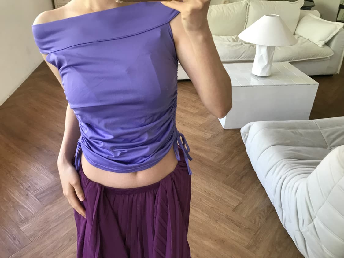 vintage purple sleeveless 상품이미지1