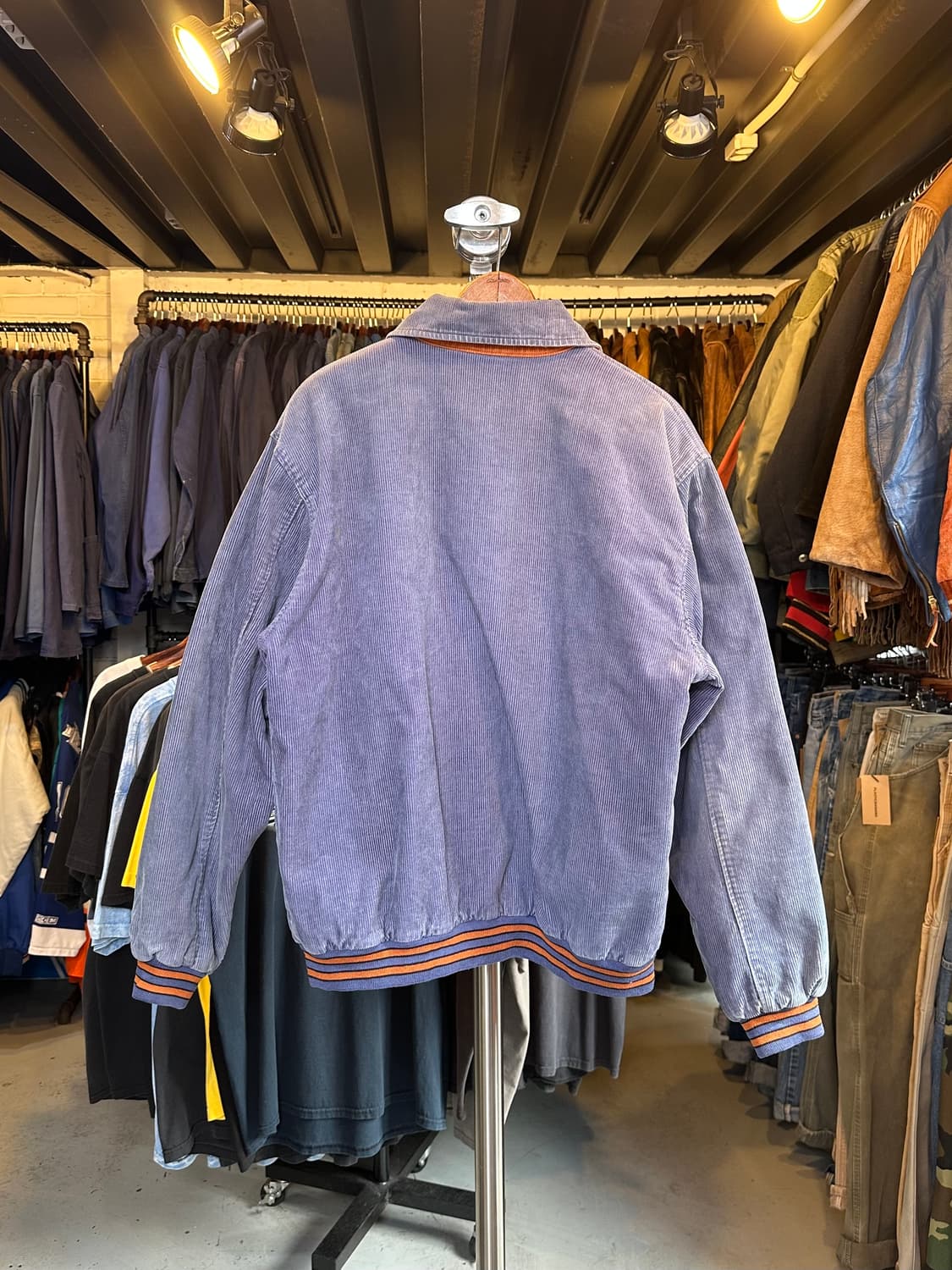 90s 리바이스 페이드 코듀로이 바시티 자켓 상품이미지2