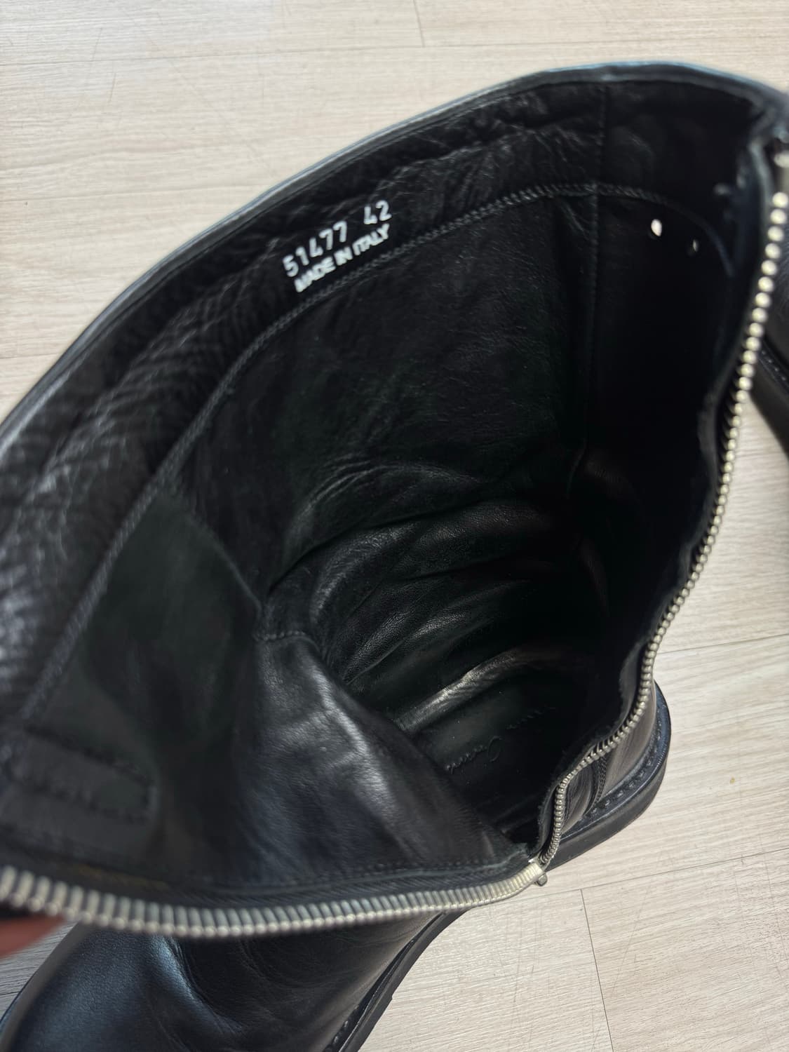 릭오웬스 13-14시즌 사이드집업 부츠 42 상품이미지9