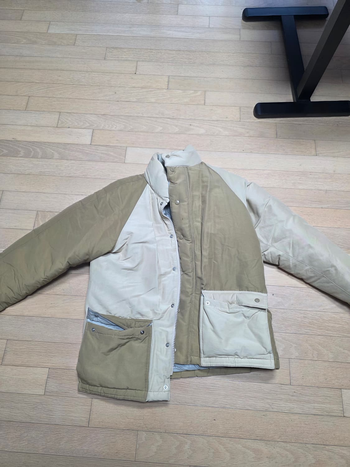 PAA 크레이지 패턴 프리마 로프트패딩 상품이미지1