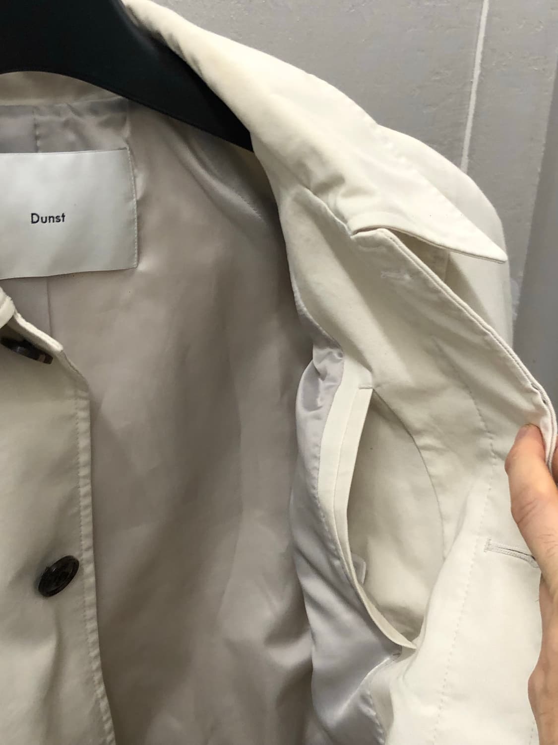 던스트(Dunst) 크롭 벨트 자켓 상품이미지6