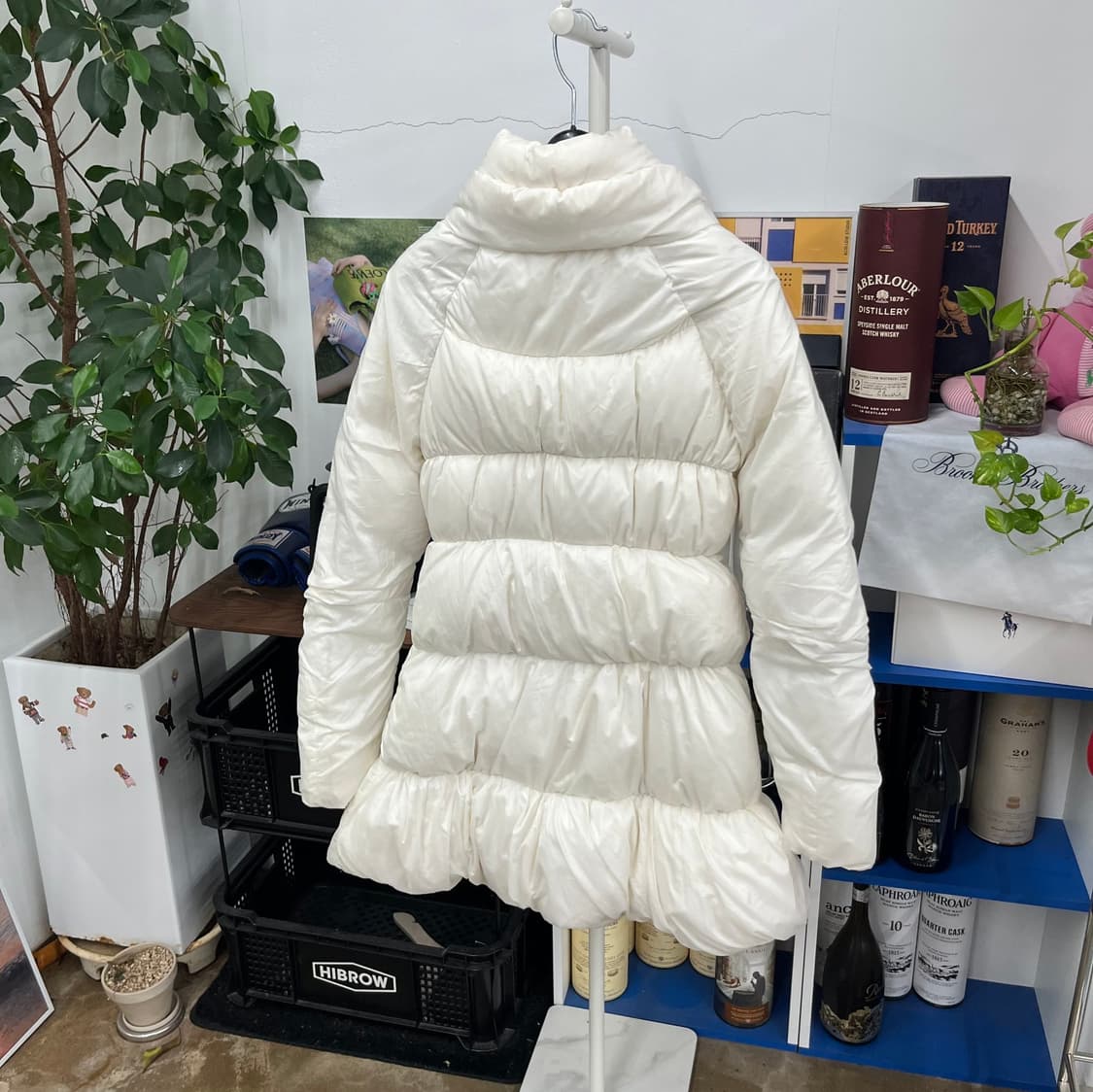 에르마노설비노 우먼 구스다운 패딩점퍼 38 상품이미지5