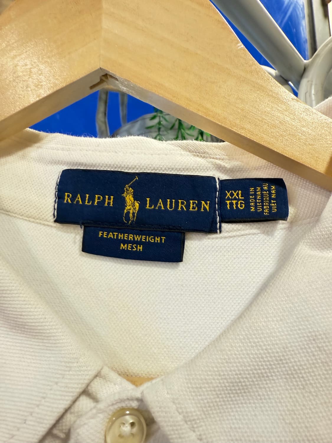 폴로 랄프로렌 네이비포니 화이트 옥스포드 셔츠 상품이미지2