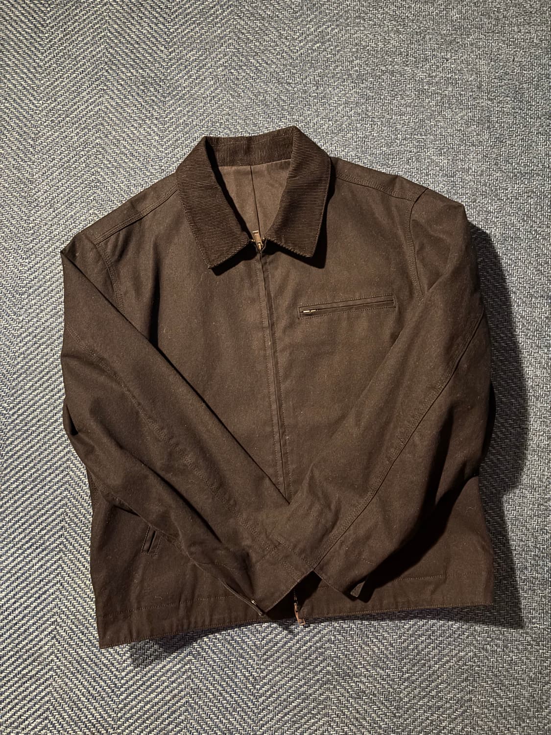 무텐다드 캔버스 워크 자켓 [블랙] 상품이미지2