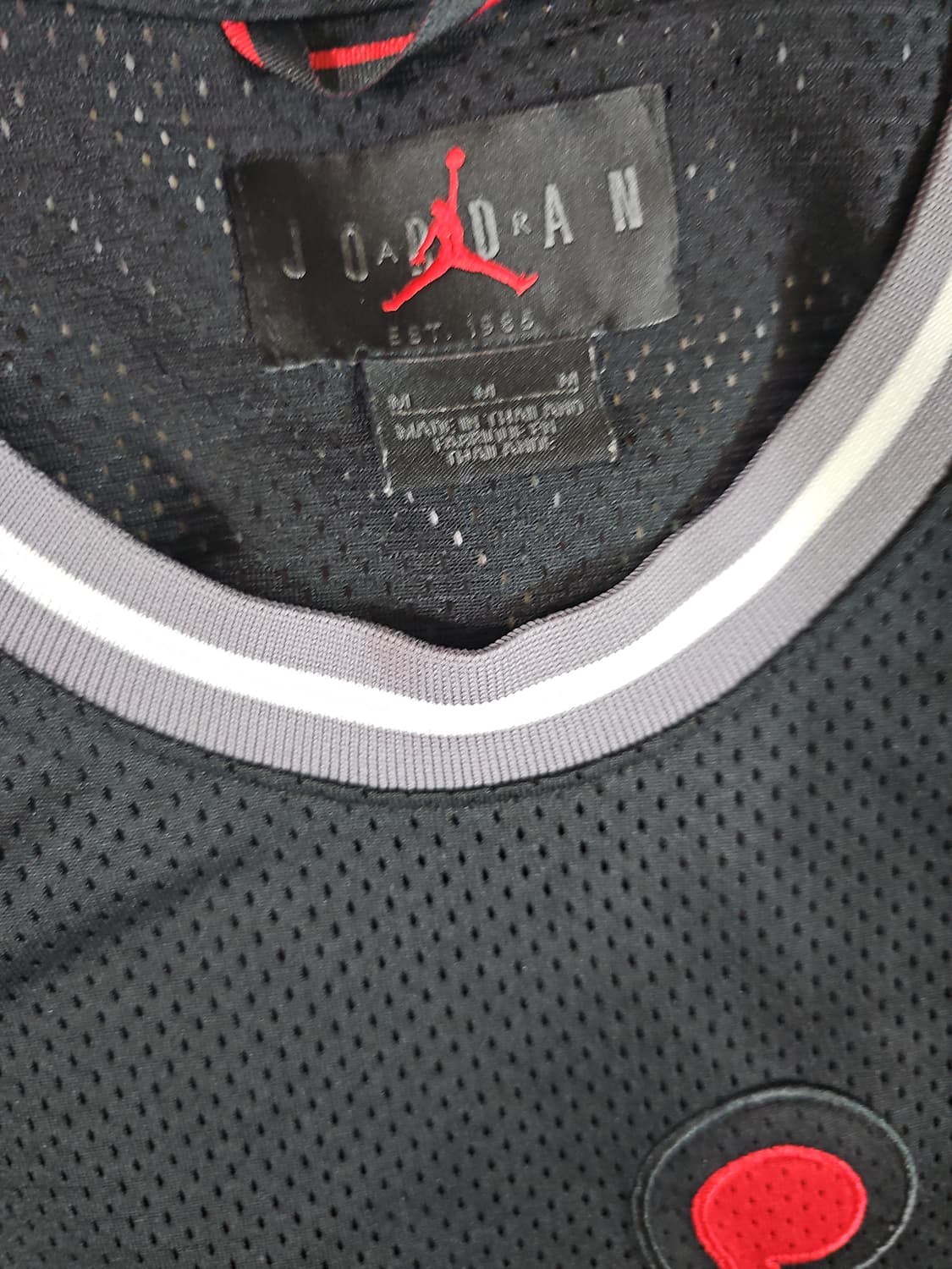 NIKE JORDAN 메쉬 탱크탑 농구 저지 점프맨 나시 유니폼 민소매
 상품이미지3