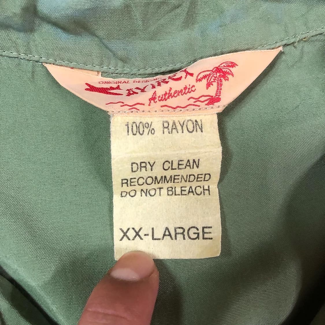 [XXL] 아비렉스 용 프린트 레이온 하와이안셔츠  상품이미지7