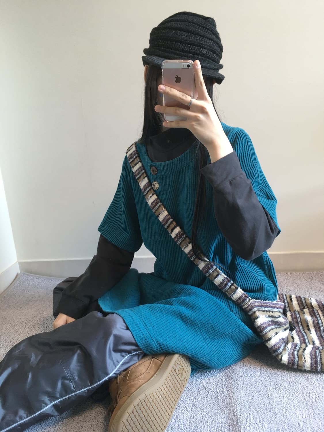 vintage corduroy dress & top set 상품이미지5