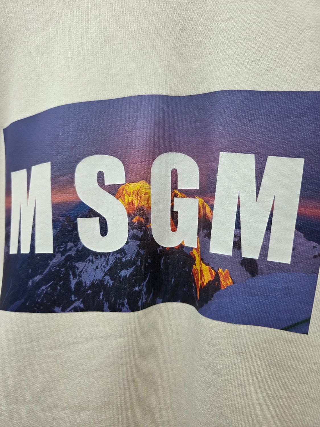 MSGM 오버핏 스웻셔츠 맨투맨 상품이미지2