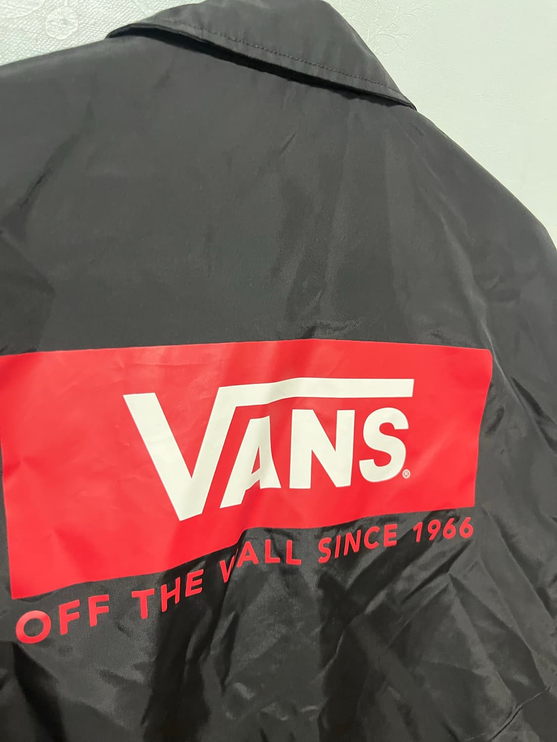 반스 블랙 코치 자켓 상품이미지3