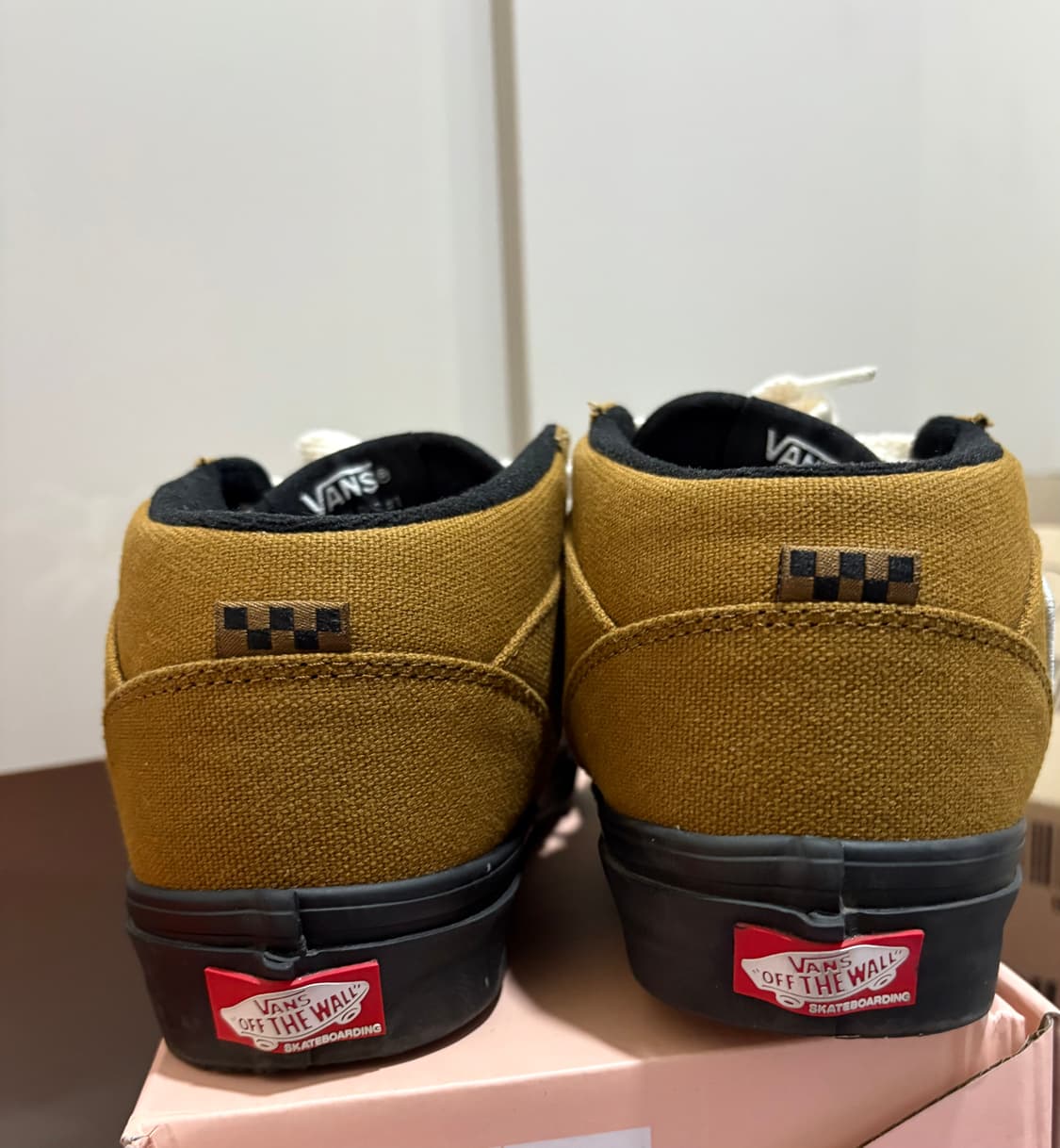 반스 덕 캔버스 스케이트 하프 캡 브라운 250 상품이미지3