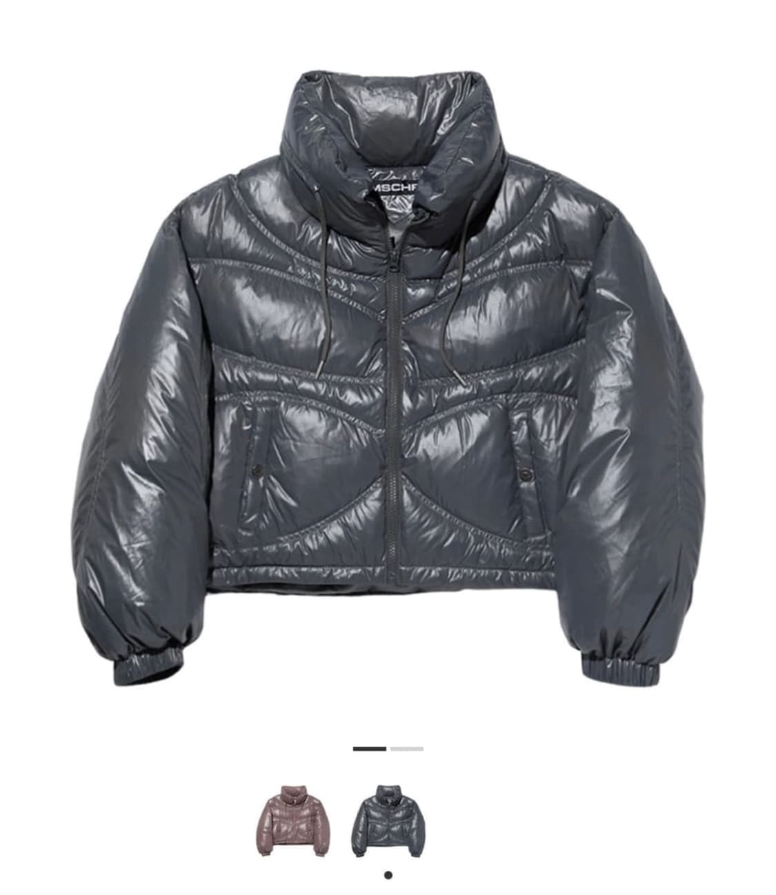 미스치프 카키패딩 상품이미지1