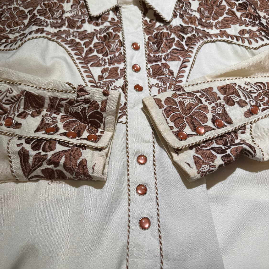 스컬리 스냅 버튼 자수 웨스턴 셔츠 상품이미지3