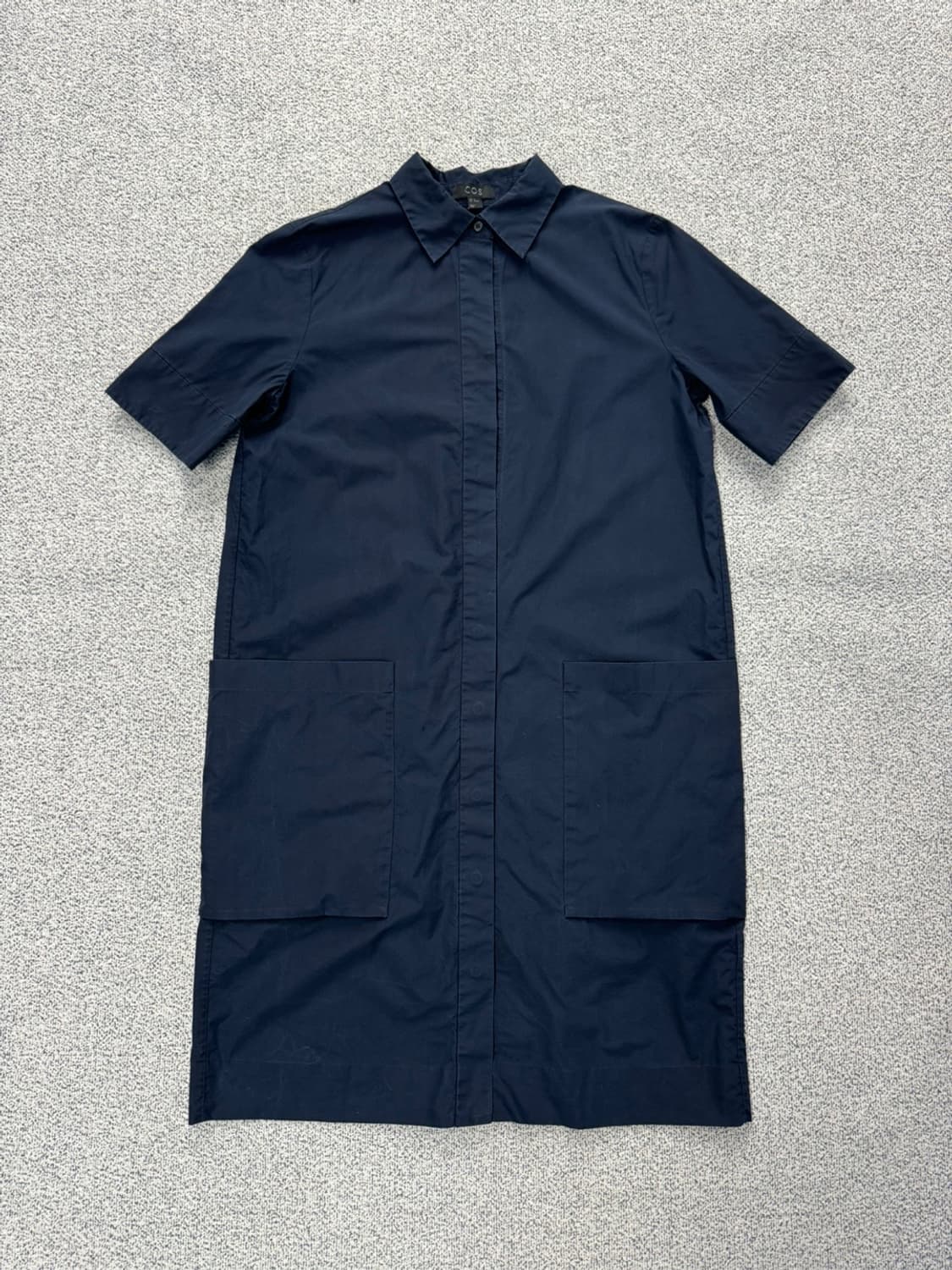 코스 네이비 셔츠 드레스 36사이즈 55 상품이미지2