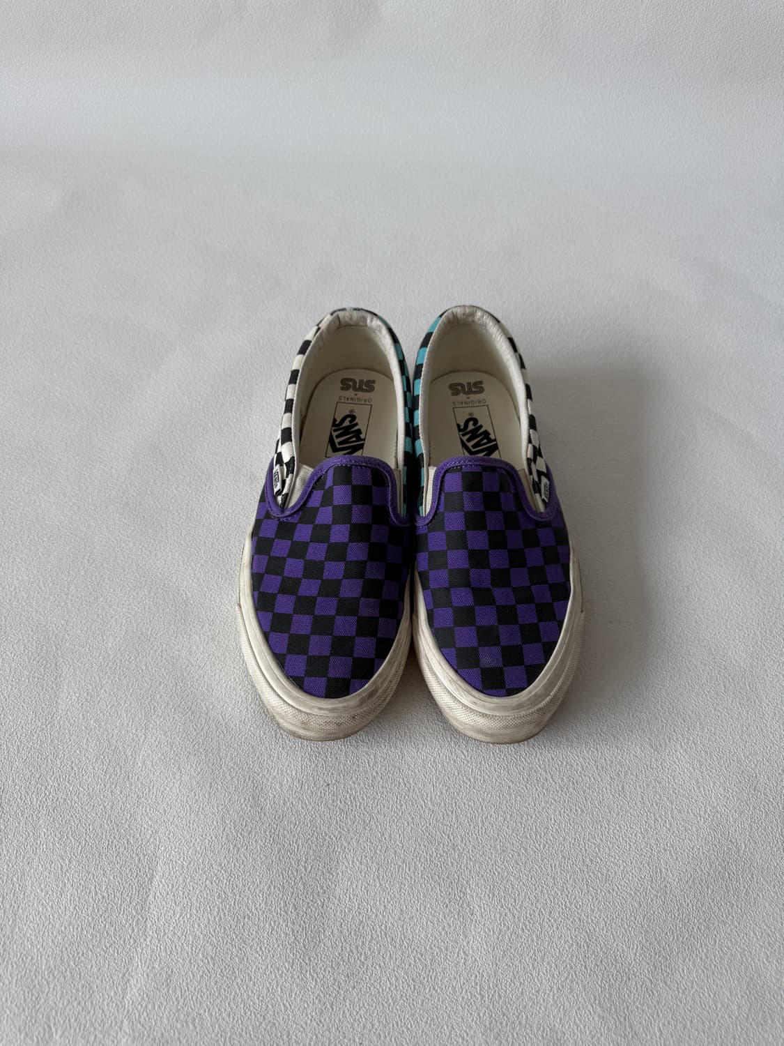 [270]반스(Vans) X SNS 체커보드 슬립온 상품이미지2