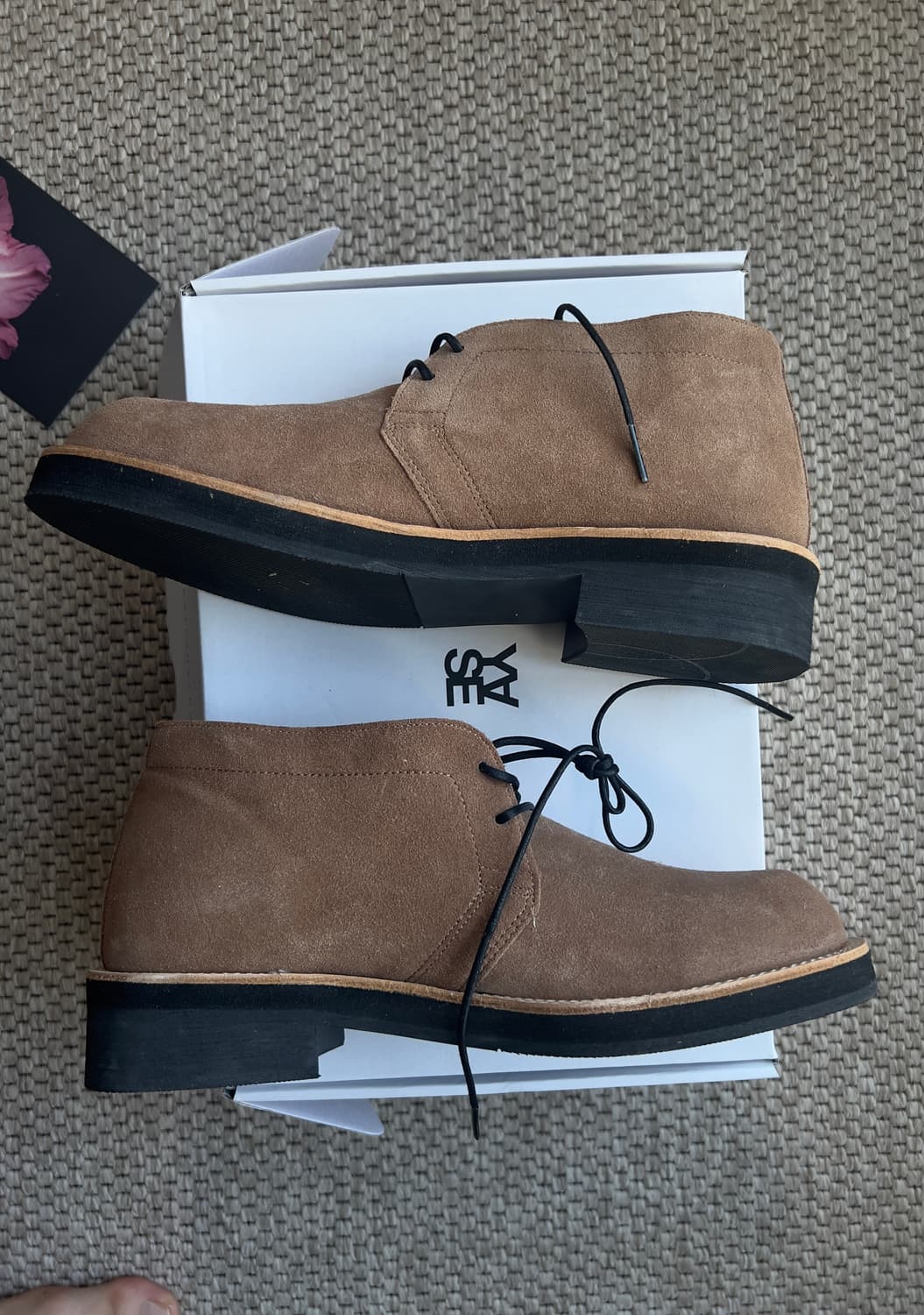 야세 카우하이드 데저트부츠 복스 브라운 260 상품이미지6