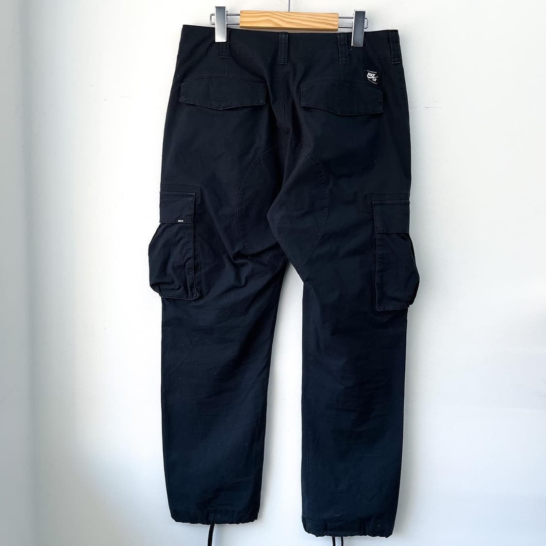 나이키 SB 블랙 코튼 립스탑 포켓 카고 팬츠 상품이미지6