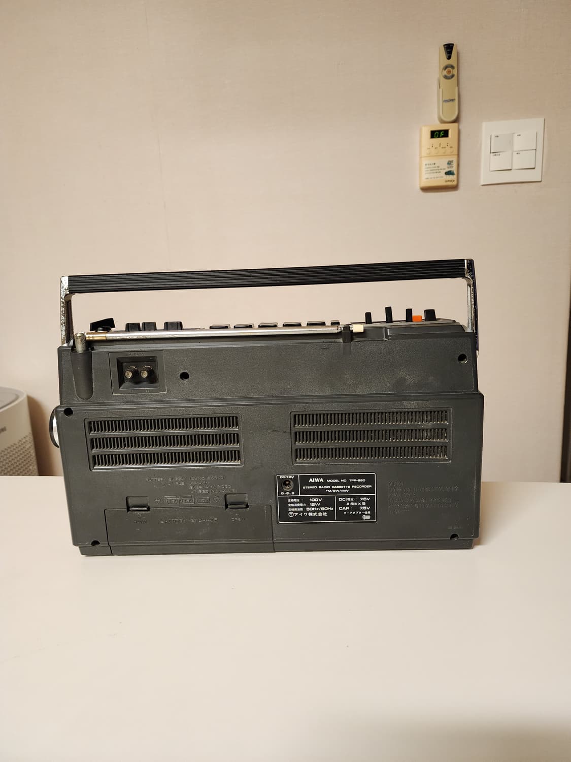 70년대 AIWA  빈티지 스테레오 라디오 카세트 상품이미지5