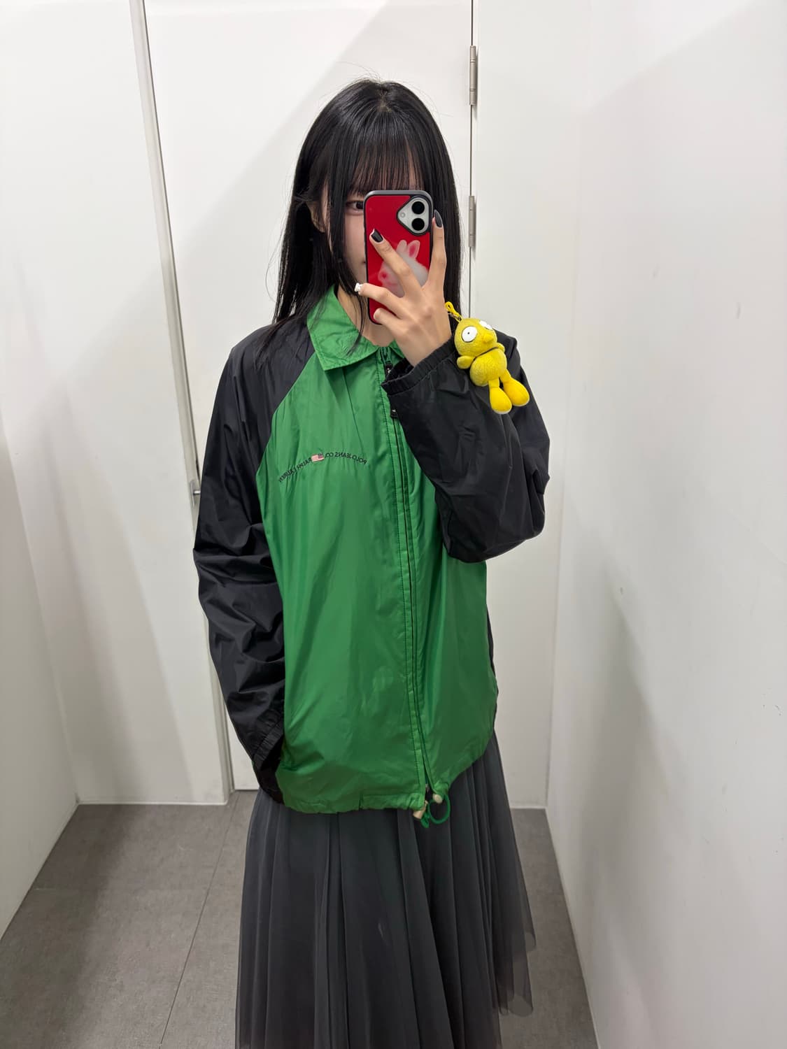 폴로 배색 바람막이 상품이미지4