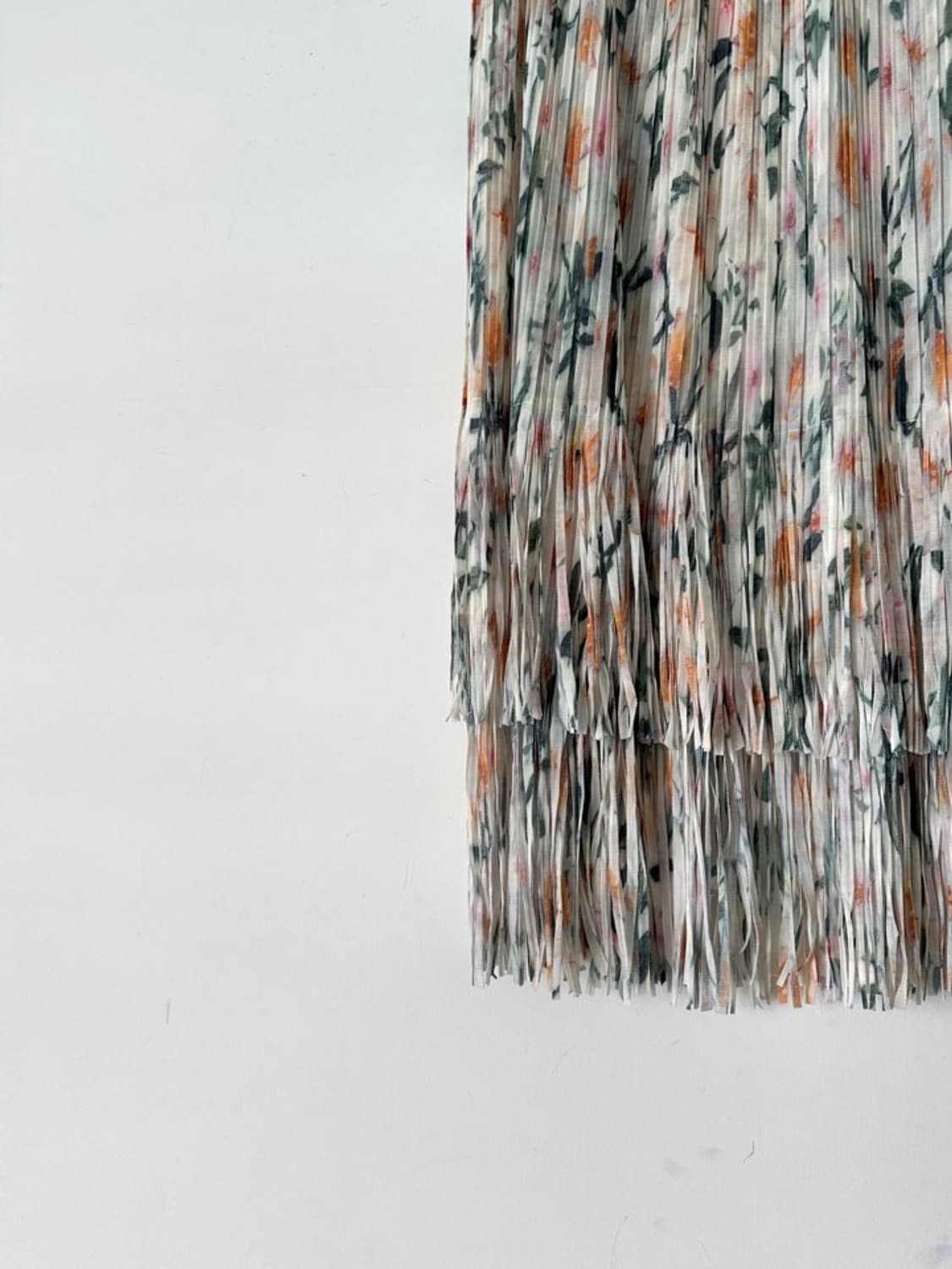 Brush pattern fringe art skirt  상품이미지2