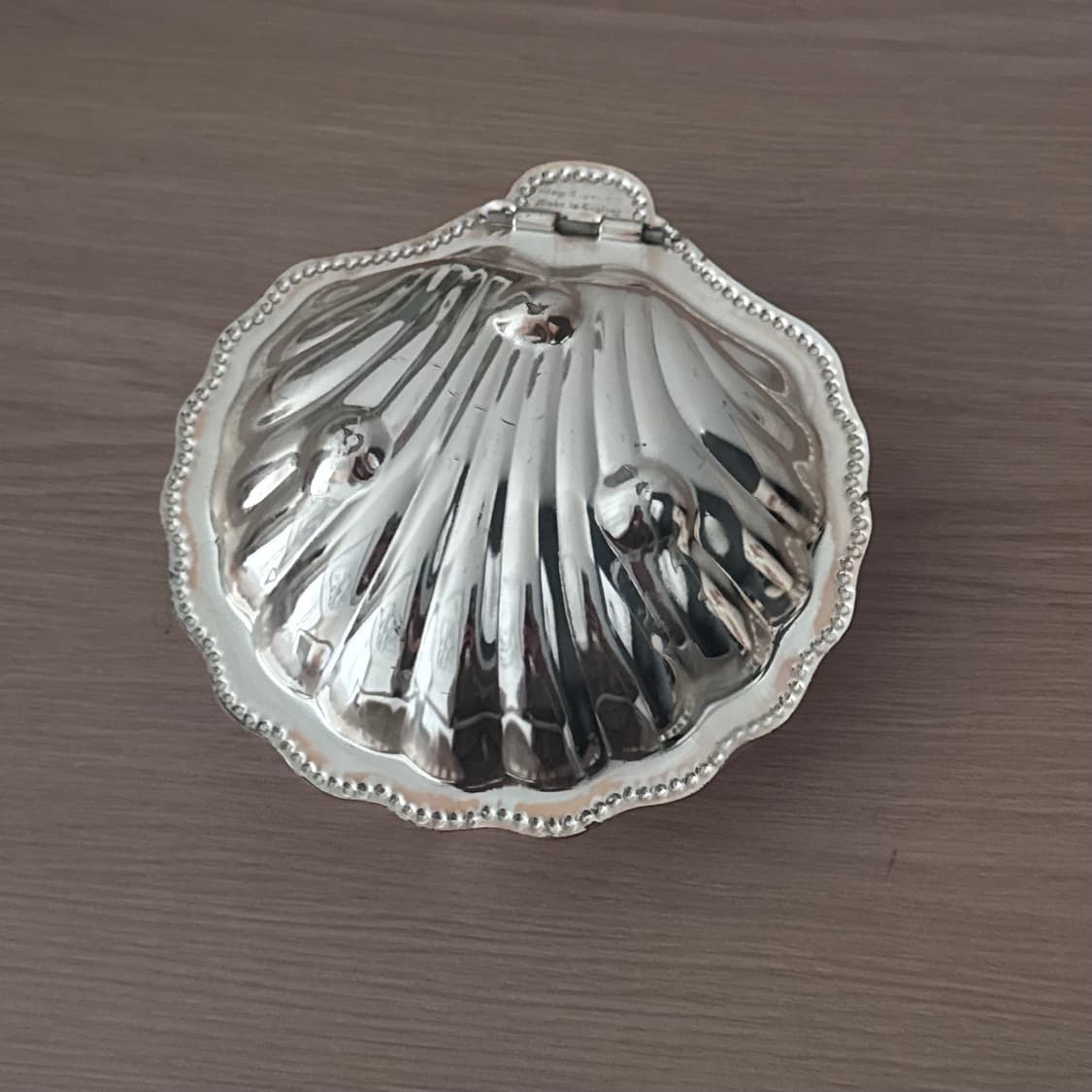 Paris 프랑스 빈티지 실버 조개 쉘 트레이 상품이미지5