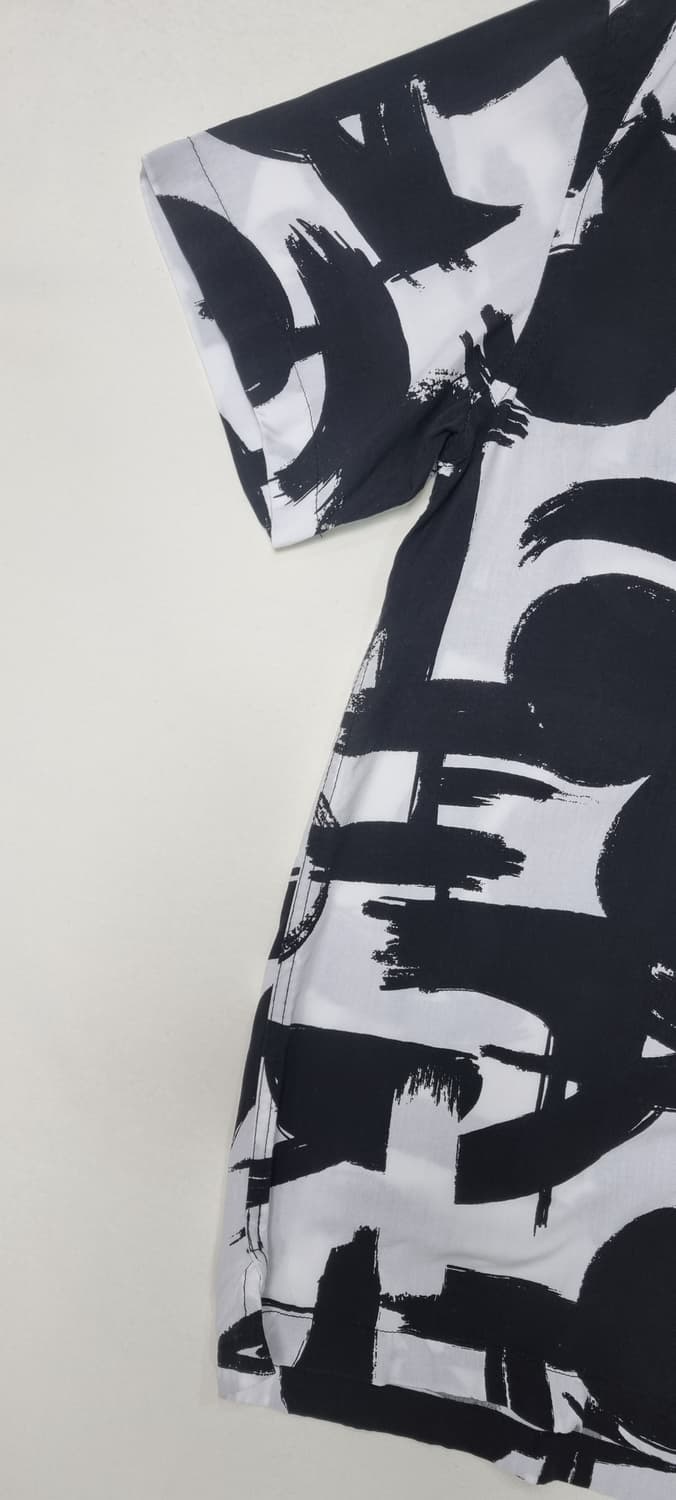 자라 오픈넥 반팔 셔츠 L _ 남성,100 상품이미지3