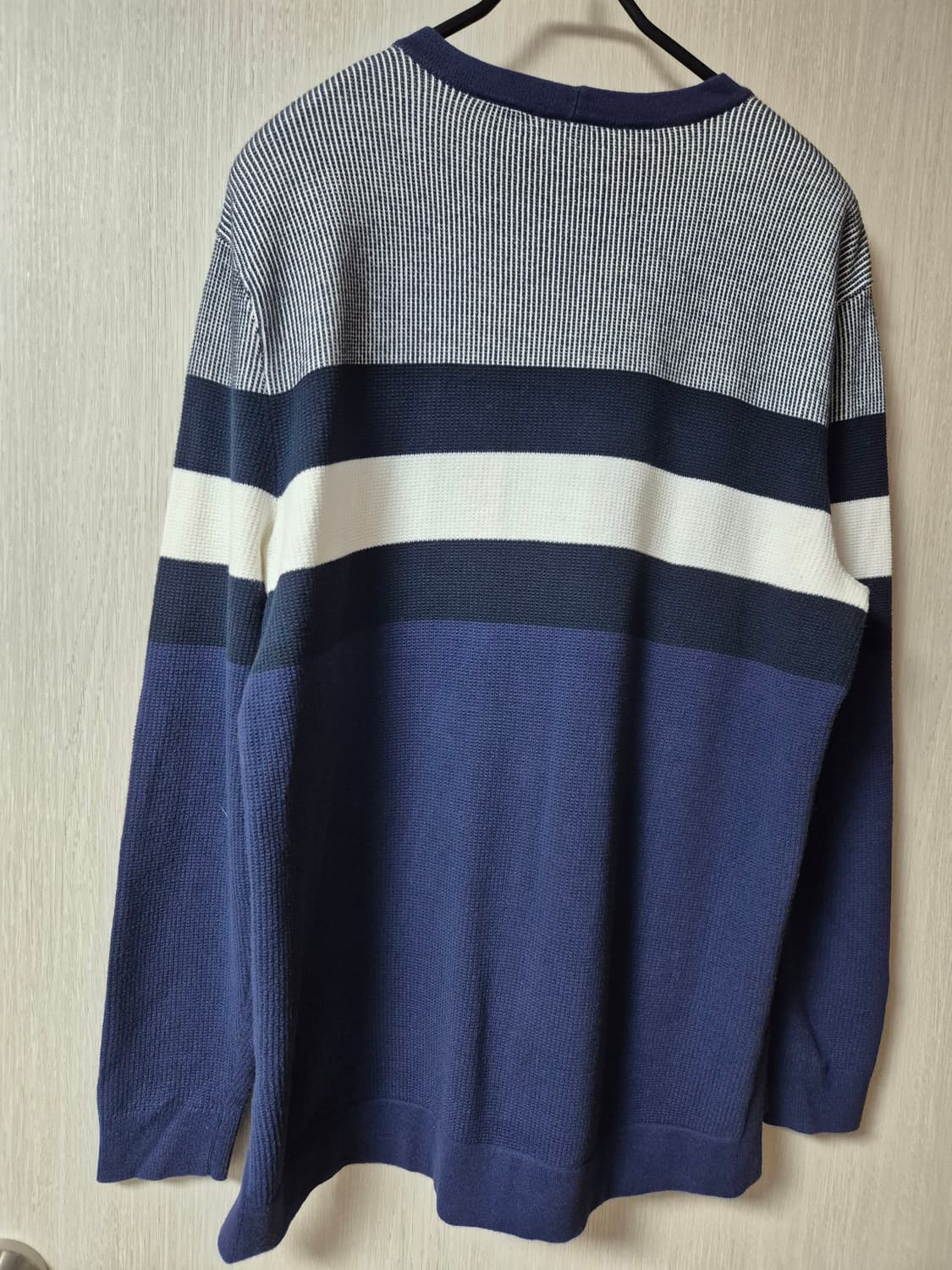 알마니 아르마니 니트 스웨터 배색니트 95ㅡ100 상품이미지3