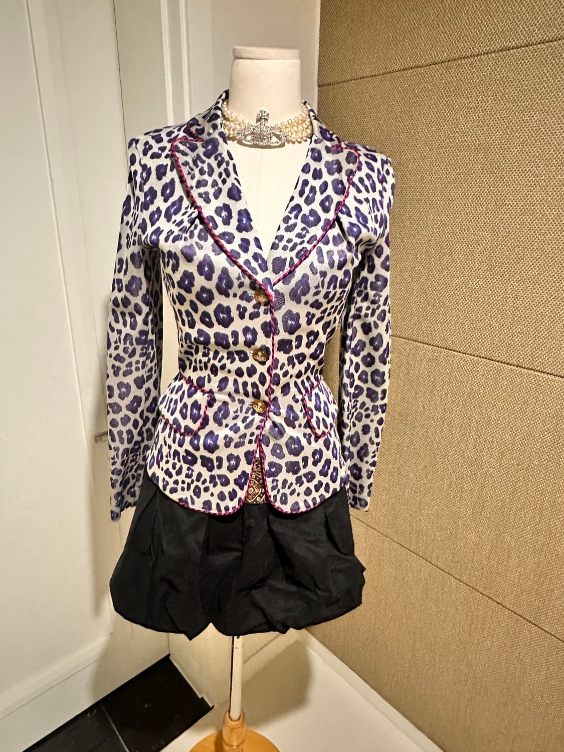 비비안웨스트우드 레드라벨 나나 갸루호피무늬 자켓 상품이미지1