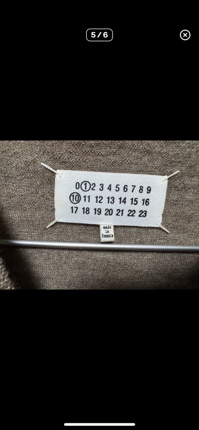 [M] 마르지엘라 엘보우 패치니트 상품이미지5