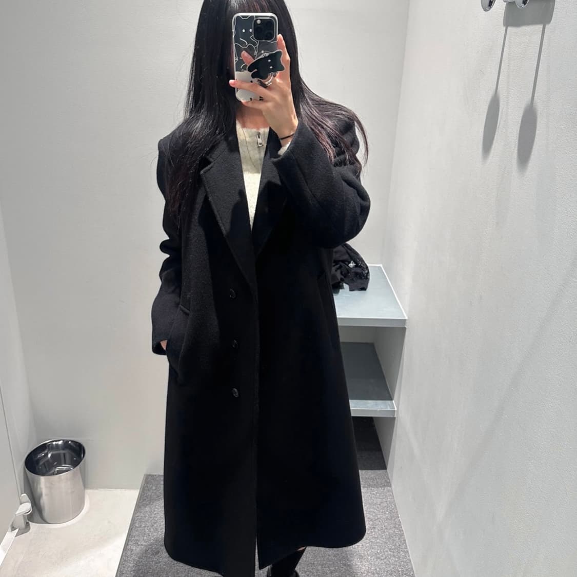 인사일런스 클래식 맥시 코트 상품이미지2