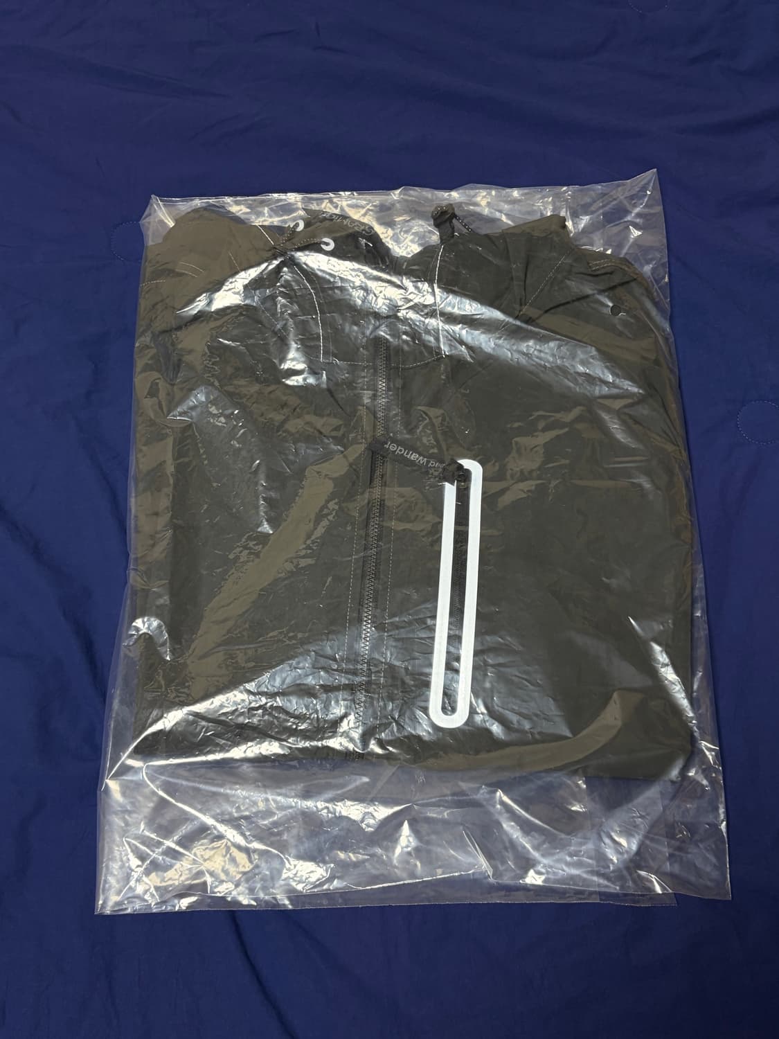 [L] 앤드원더 그라미치 브러쉬드 나일론 자켓 (차콜) 상품이미지10