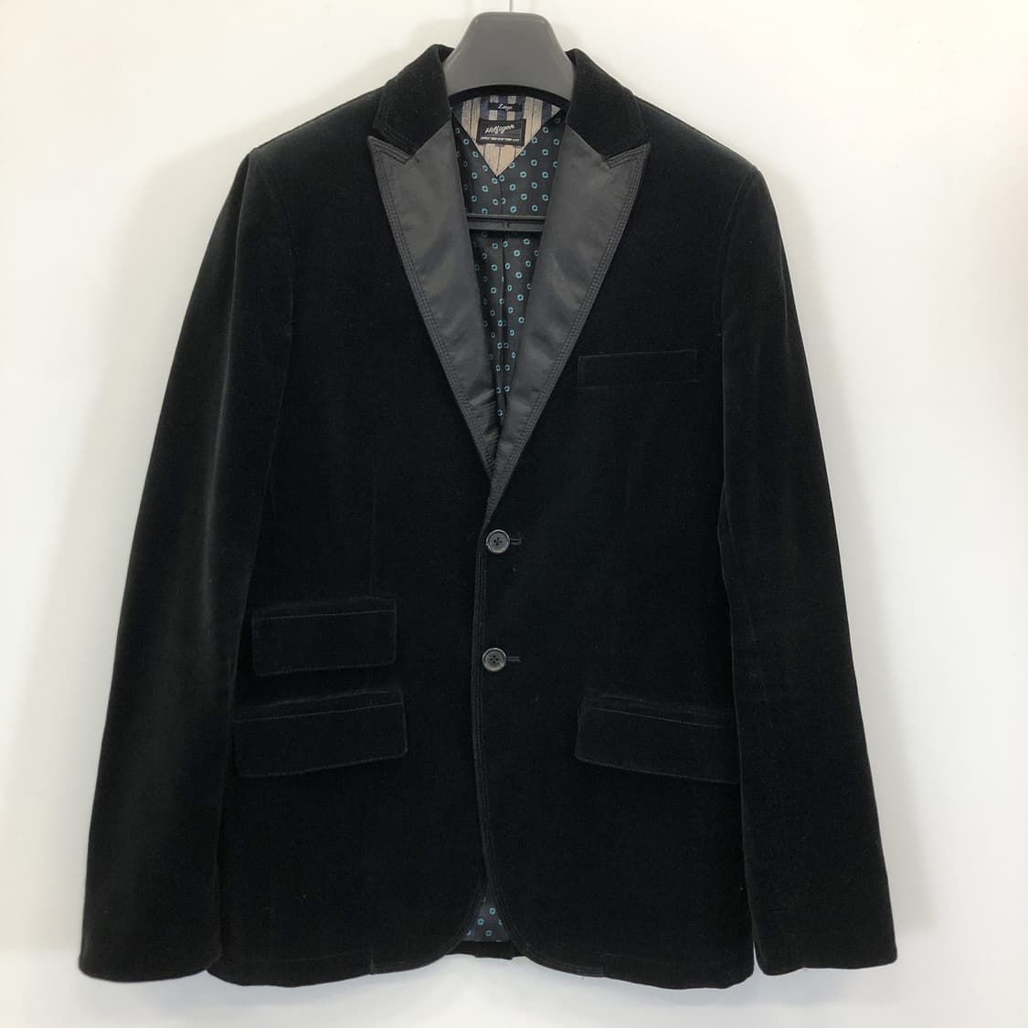 타미힐피거 벨루어 스웨이드 콤비자켓 L  상품이미지1