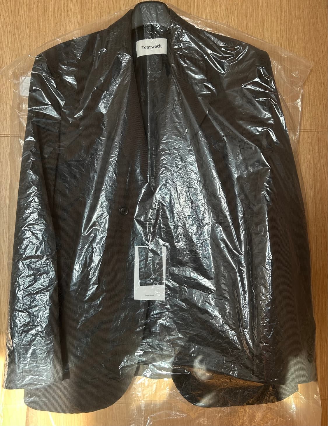 토니웩 25FW 코듀로이 블레이저 ANTHRACITE XL 상품이미지1