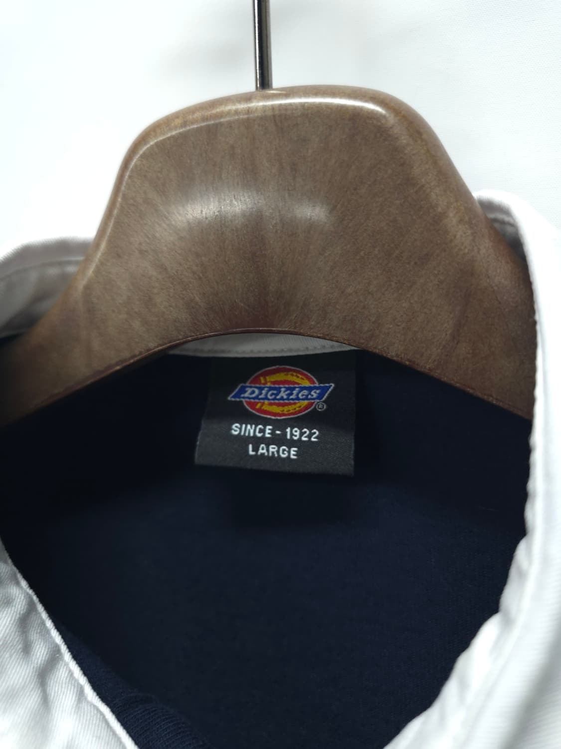 디키즈(DICKIES) 배색자수 럭비티 ( 95-100 ) 상품이미지7