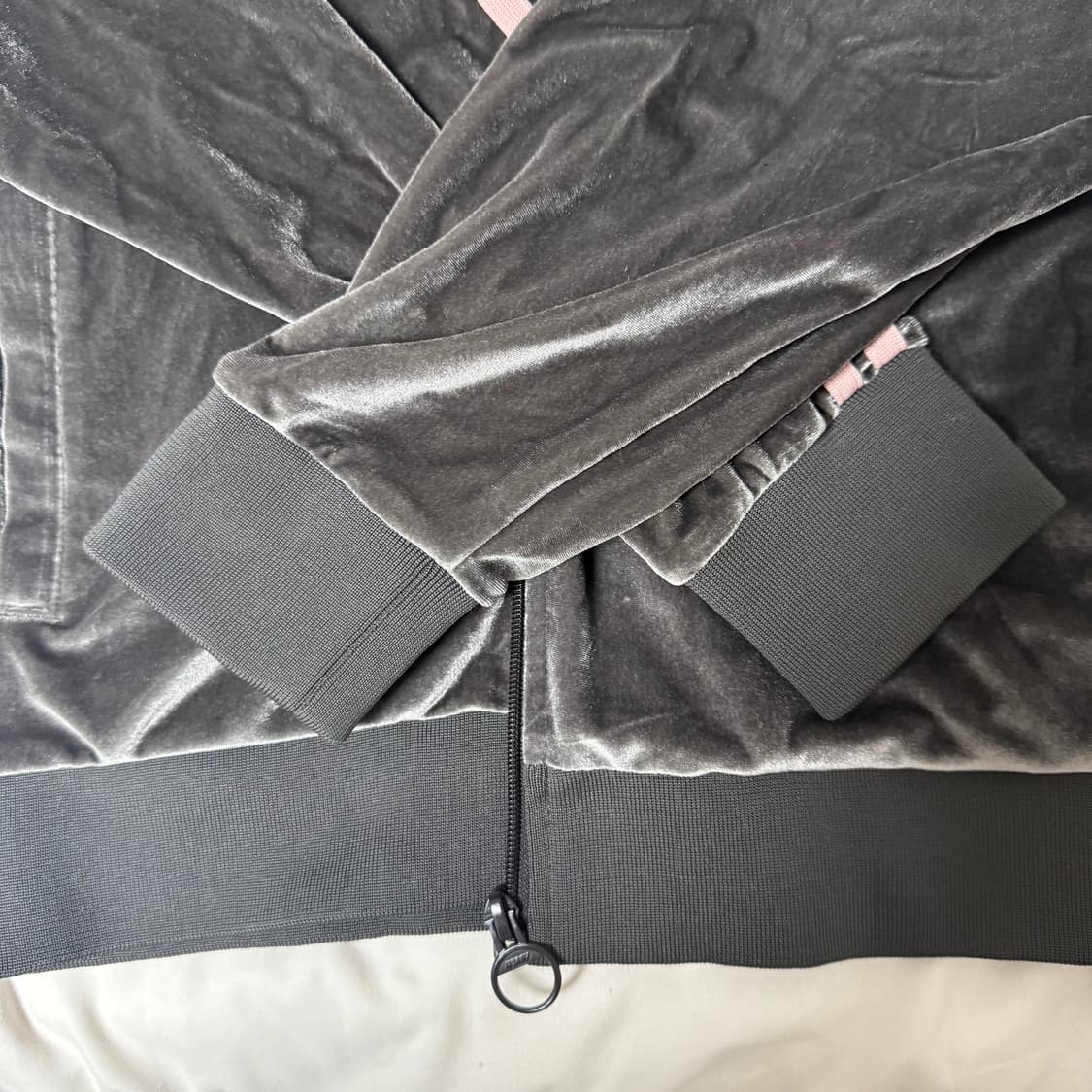 널디 벨벳 져지 트랙탑 딸기우유 대대장 초희귀 갸루 상품이미지5