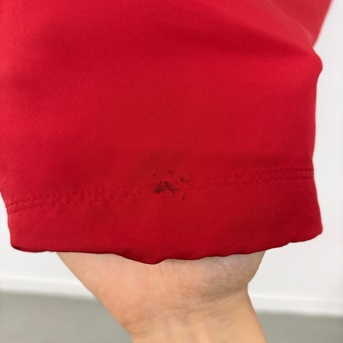 나이키 레드 하프집업 반팔 바람막이 남성M 상품이미지6