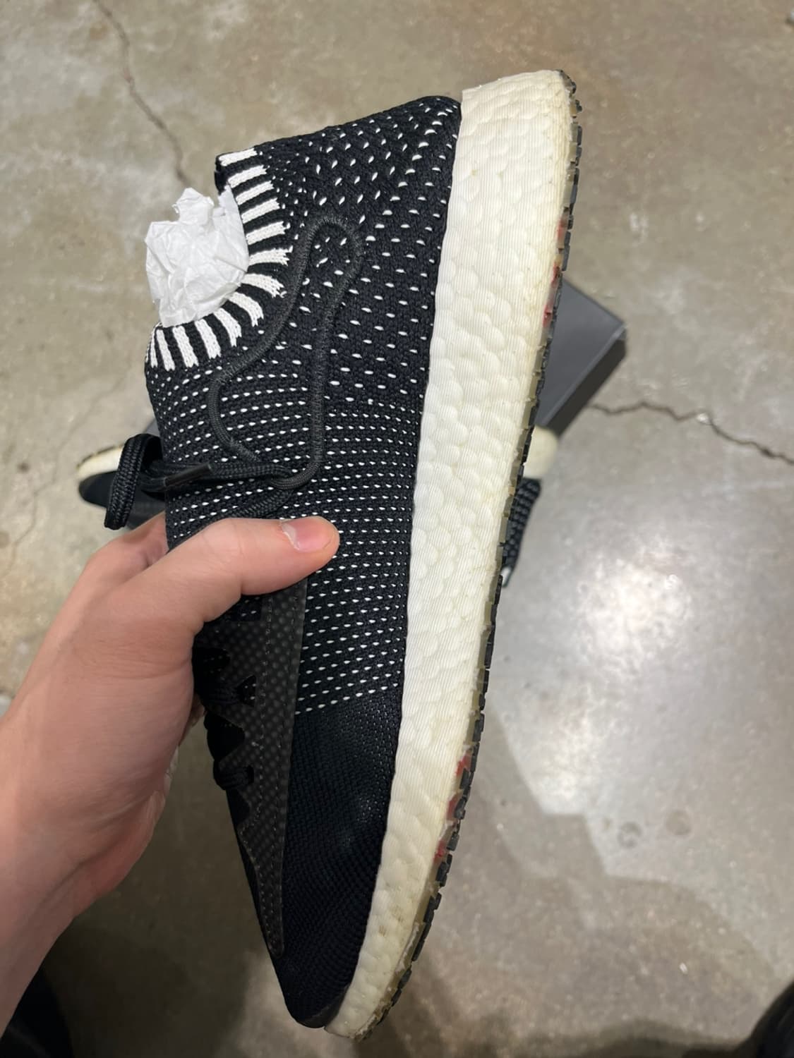 Y-3 퓨어부스트 화이트 블랙 와이쓰리 아디다스 스니커즈 상품이미지8