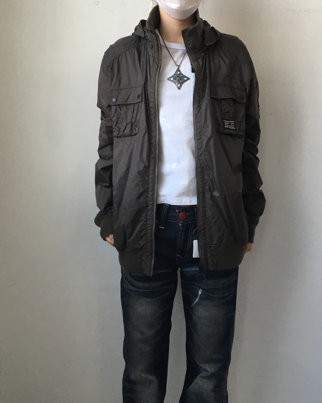 Alpha industries high neck jacket 상품이미지7