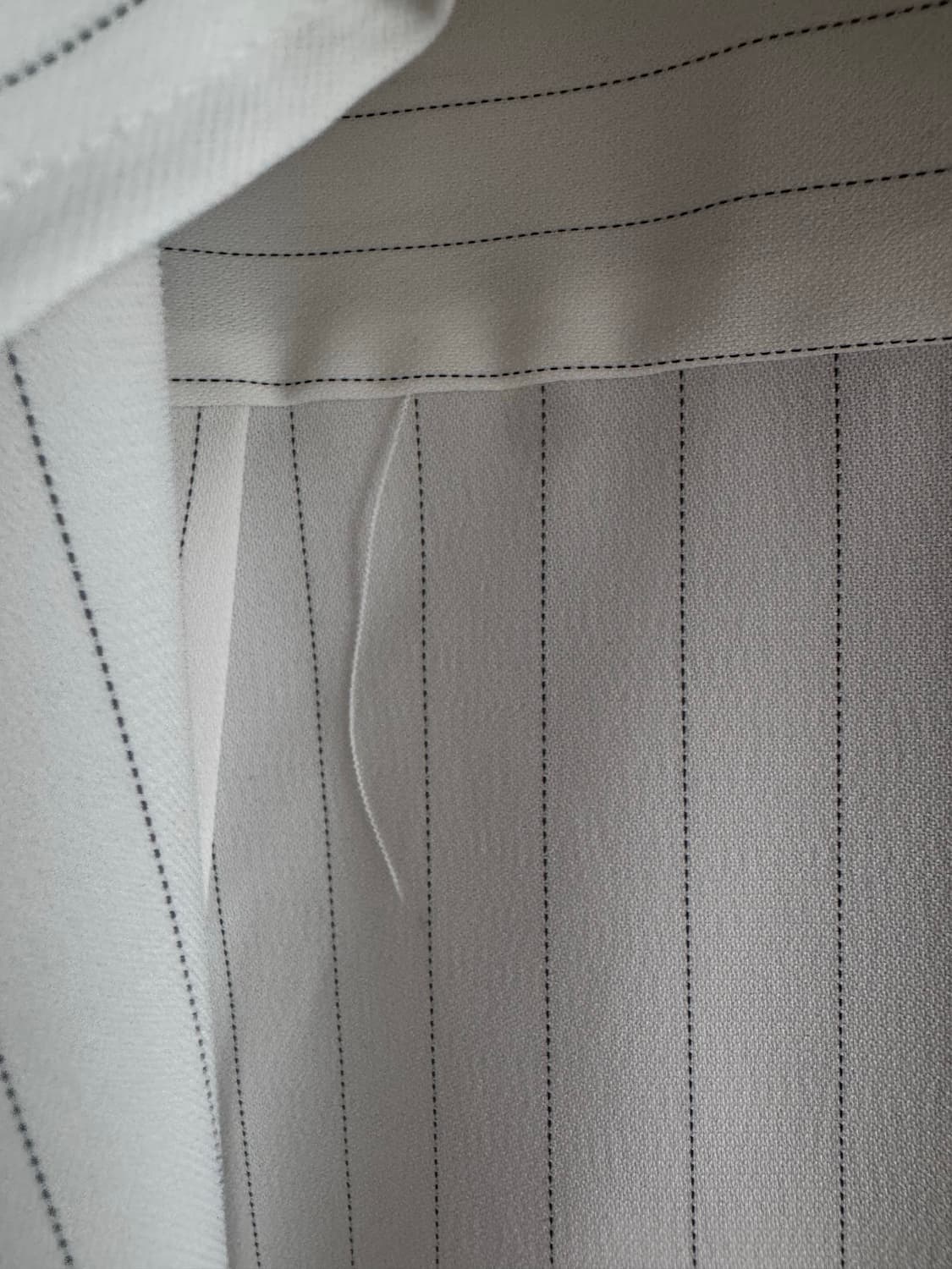 프랭키샵 lui 핀스트라이프 플루이드 셔츠 블라우스 새상품 상품이미지8