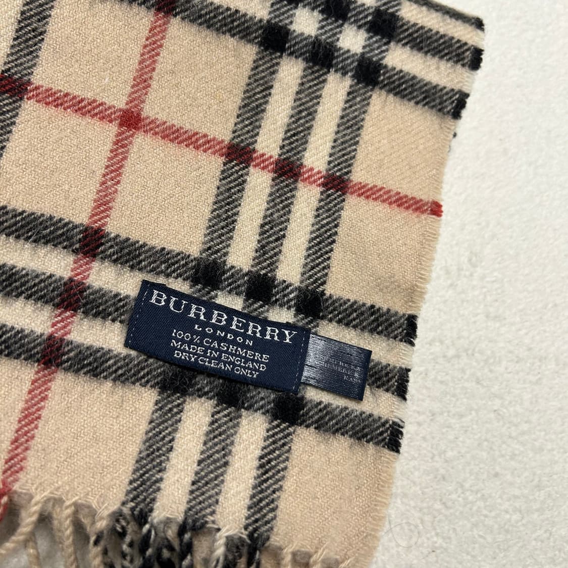 Burberry Light Beige Nova Check Muffler 상품이미지6