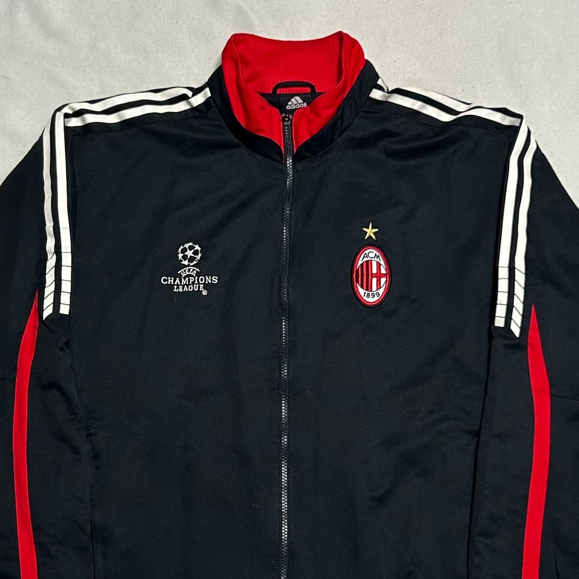 105 아디다스 AC밀란 챔피언스리그 블랙 바람막이 상품이미지1