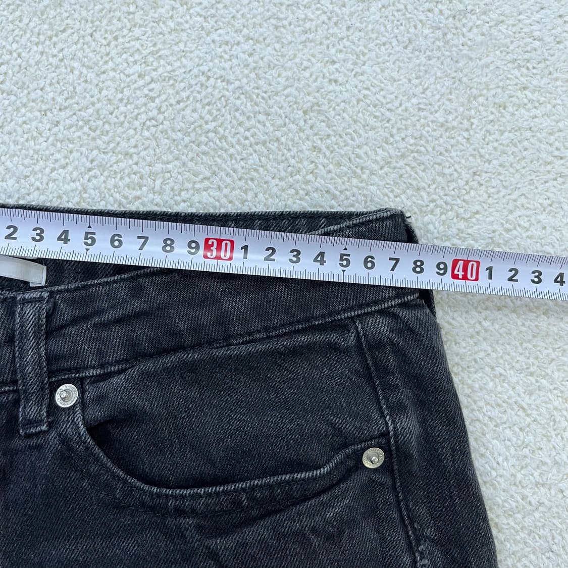 36 자라 여성 와이드 데님 0406M 상품이미지5