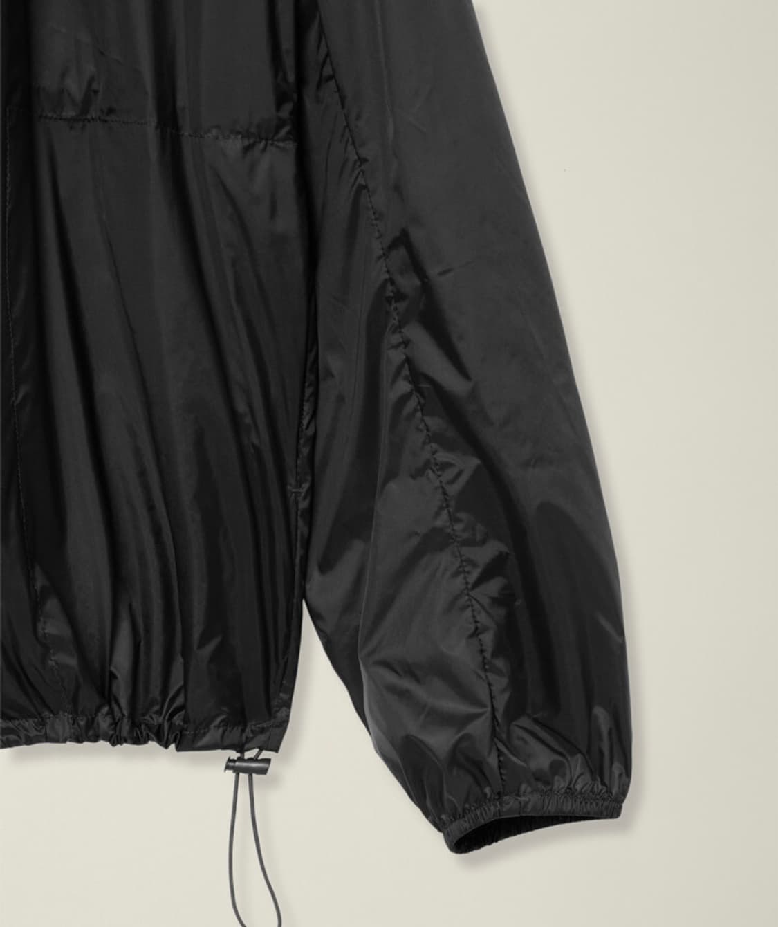 누마레 EE 나일론 스트링 바람막이 블랙 S 상품이미지5