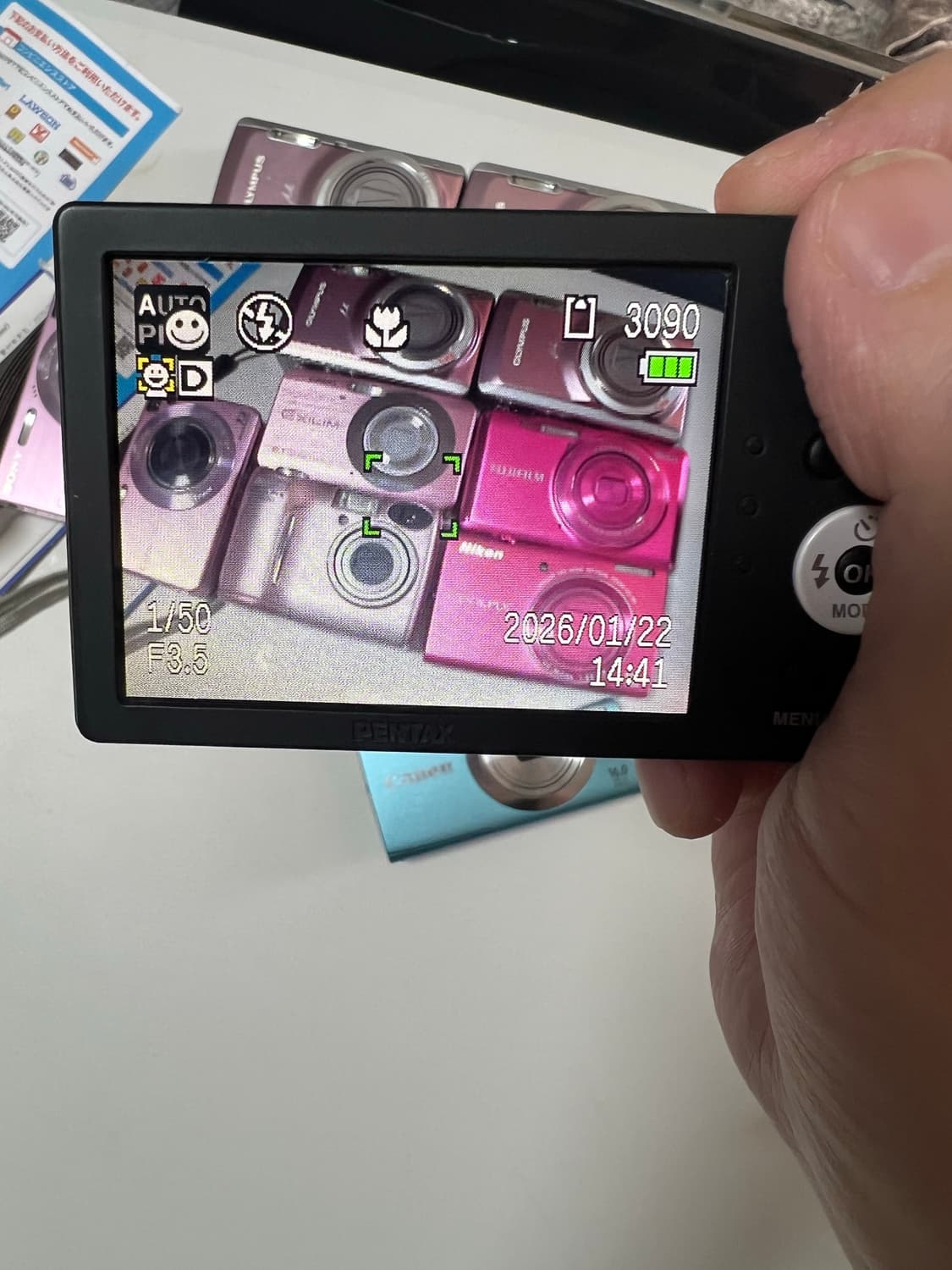 아이브 레이 카메라 펜탁스 옵티오 RS1000 상품이미지9