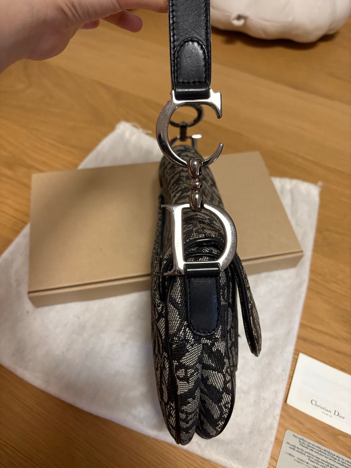 빈티지 디올 새들백 상품이미지2