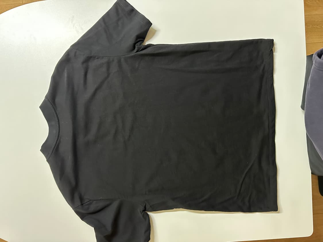 TOPMAN 블랙 헤비웨이트 반팔 티셔츠 M사이즈 상품이미지3