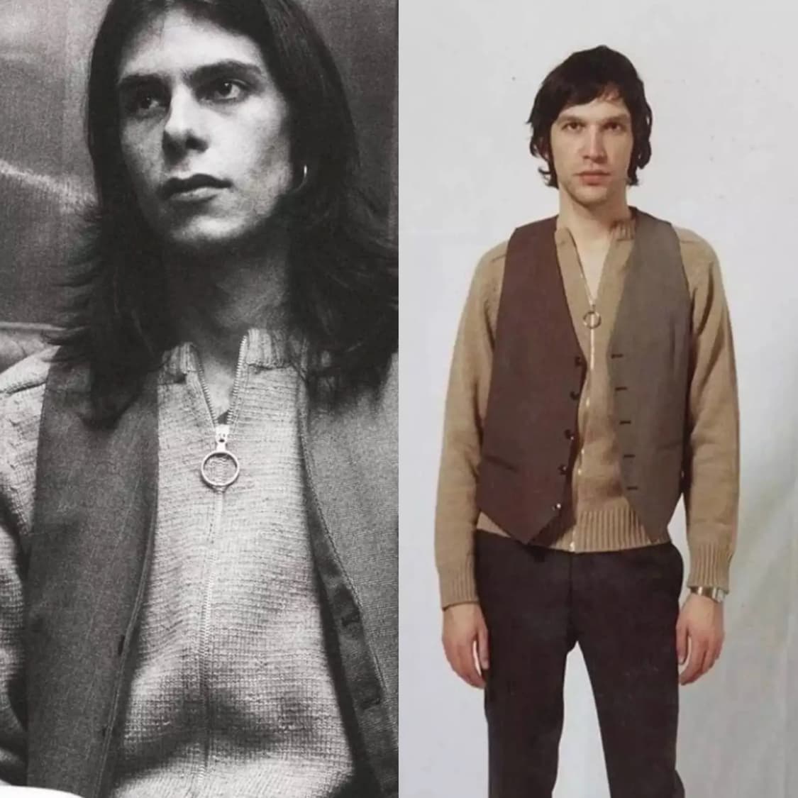 ring zip up knit da miss deanna 상품이미지4